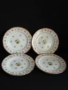 New 4 Wedgwood Bianca Colonial Williamsburg Ware Commemorative Bread Plates 6" - Picture 1 of 4