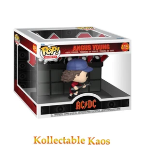 AC/DC - Angus Young Dancing on Stage Pop! Moment Vinyl Figure #415 - Picture 1 of 3