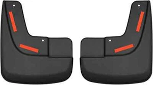 Front Mud Guards for Ford F-150 Raptor 2017-2020, Black, 2 Pc - Picture 1 of 8