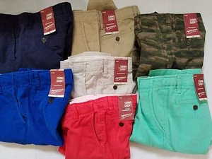 Arizona Jungen solide Chino Shorts verschiedene Größen von Reg 6-20 Husky neu mit Etikett - Bild 1 von 9