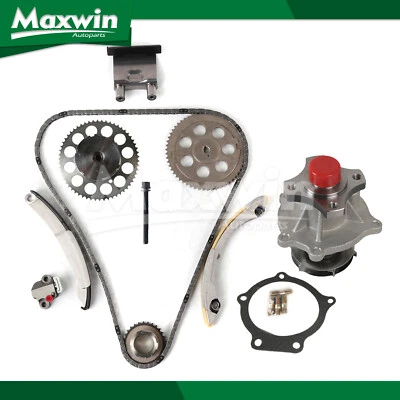 Kit de corrente de distribuição com bomba de água VVT para 02-04 Chevrolet Buick GMC Isuzu Oldsmobile - Imagem 1 de 4
