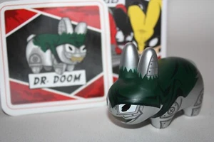 KIDROBOT MINI MARVEL LABBIT DR DOOM FRANK KOZIK SERIES 1 DESIGNER ART TOY - Picture 1 of 3