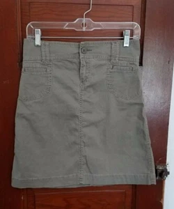 Falda de spandex de algodón verde militar OLD NAVY 1 para mujer - Imagen 1 de 5