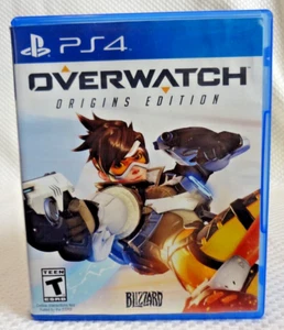 PLAYSTATION 4 PS4 OVERWATCH ORIGINS EDITION VIDEO GAME - COMPLETE - Picture 1 of 3