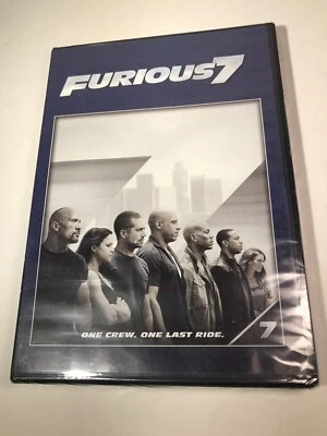 Furious 7 - Vin Diesel Dwayne Johnson Fast and Furious DVD New SEALED - Image 1 of 4