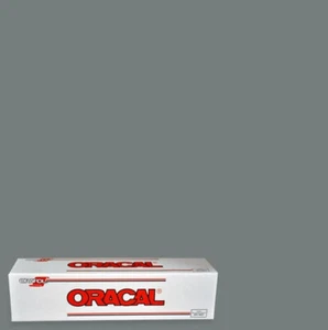 1 Roll 24" X 12" ORACAL 651 Permanent Self Adhesive Vinyl -  GREY - Picture 1 of 1