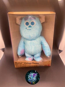 Pixar Disney Monsters Inc SULLEY Vintage Denim - Picture 1 of 2