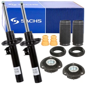 2x SACHS Stossdämpfer + Service-Kit + Domlager Vorne für A3 Q2 GOLF 7 TIGUAN - Bild 1 von 6
