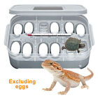 Hatching Reptile Breeding Box With Thermometer Eggs Incubator Pp Home Easy Use