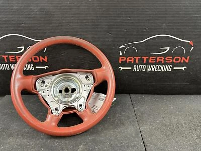 04-08 CHRYSLER CROSSFIRE VOLANTE ENVUELTO CUERO ROJO Foto 1 de 4