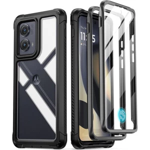 For Motorola Moto Edge 2024 Case Built-in Screen Protector Shockproof Cover - Picture 1 of 9