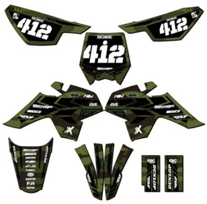 Sr 70C Apache Verde Senge Gráficos Kit Compatible Con Ssr - Picture 1 of 10