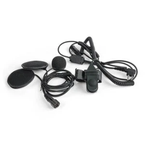 Micrófono de casco cerrado para radios Motorola e Hytera de 2 pines - Imagen 1 de 4