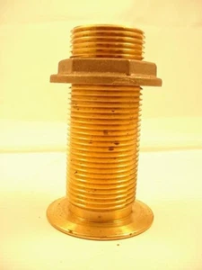 Brass Plumbing 1" x 3" Drain No Gasket Ships on the Same Day of the Purchase - Picture 1 of 2