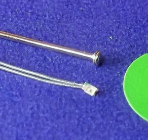 YMF0603G 20 piezas VERDE Micro Litz Cableado Pre-soldado SMD Led Modelo Hágalo usted mismo - Imagen 1 de 3