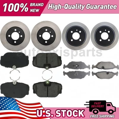 Kit de actualización de freno de disco de piezas centradas delanteras y traseras para BMW 318i 1991-1991 Foto 1 de 2