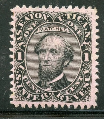 RO73c, Jas Eaton match revenue stamp. - Image 1 of 2