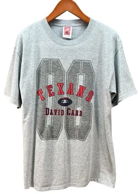Camiseta De Colección NFL/Jugadores Houston Texans/David Carr Unisex L The Flop Foto 1 de 4