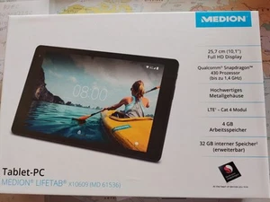 Tablet -PC Medion Lifetab X10609, LTE, 10" Full HD, 4GB, 32 GB - Bild 1 von 1