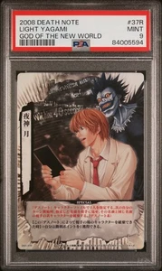 Death Note PSA 9 Light Yagami JP 2008 God Of The New World - Foto 1 di 8