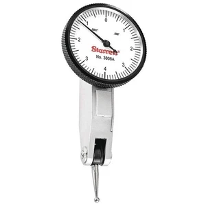 Juego de indicadores de prueba de dial Starrett 3808A de 1 pieza, 1-1/4 - Imagen 1 de 1