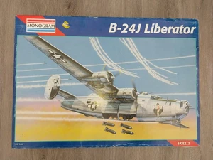 Monogram 1/48 Scale B-24J Liberator Airplane Model Kit Sealed - Picture 1 of 6
