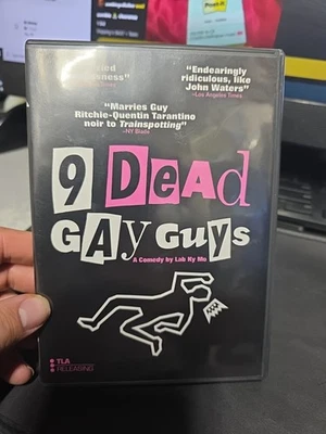 9 Dead Gay Guys 2003 DVD, Very Good, Free Shipping  - Image 1 of 4
