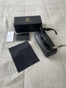 Versace Sonnenbrille Biggie 0VE4361 Unisex Schwarz Gold Medusa TOP - Bild 1 von 17