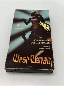 Wasp Woman VHS 1996 Jennifer Rubin Horror Rare HTF Full Length Screening Copy! - Picture 1 of 10