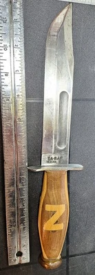 Cuchillo de lucha y funda Ka-Bar Olean NY 1211 Foto 1 de 4