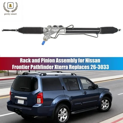 Power Steering Rack Pinion ASSY For 2005-2012 Nissan Pathfinder Frontier Xterra - Image 1 of 4