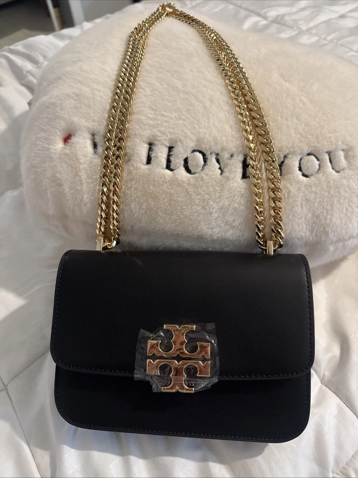 Bolso pequeño Tory Eleanor negro Foto 1 de 4