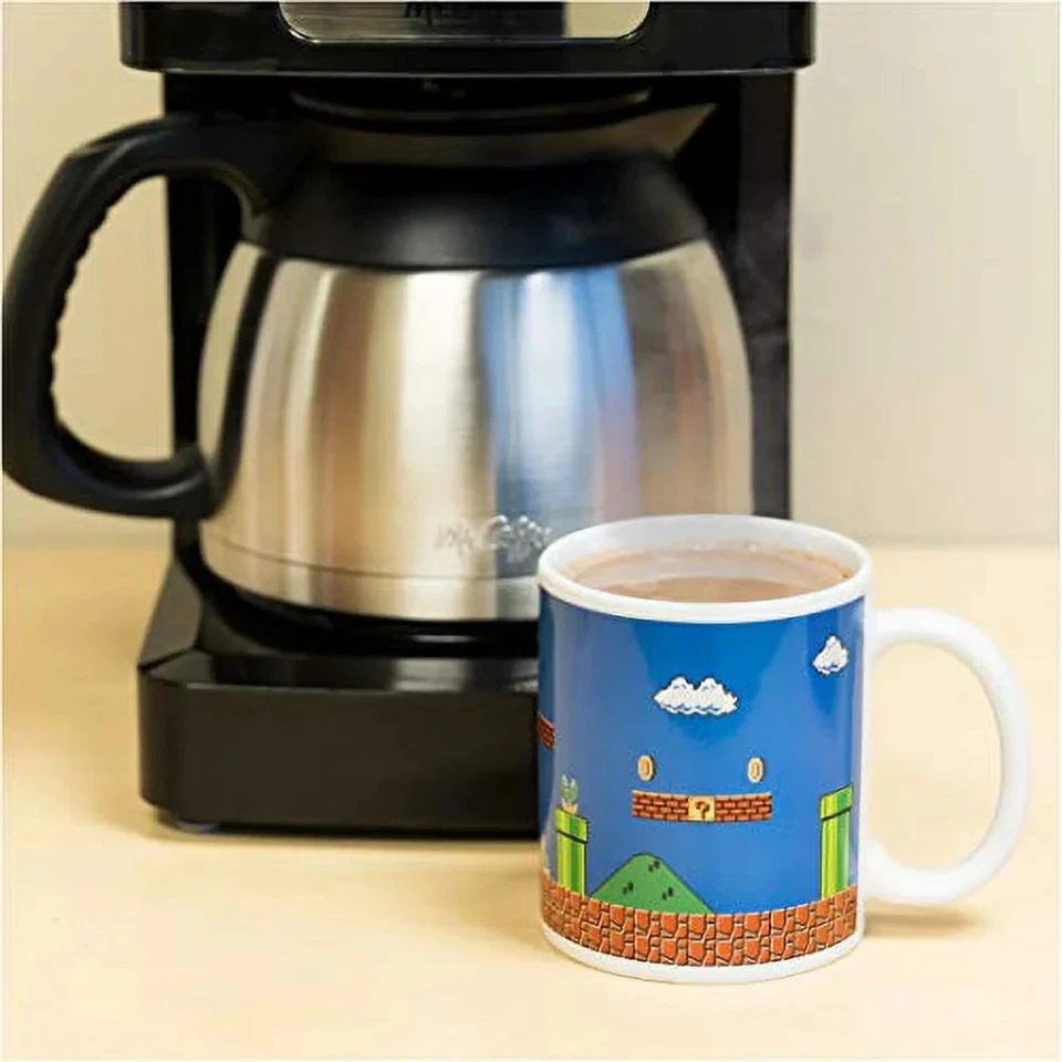 Paladone Super Mario Bros Collectors Edition Heat Change Mug