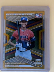 Hector Perez 2023 Elite Extra Edition Rookie Status #175 Serial #216/275 DPL - Picture 1 of 3