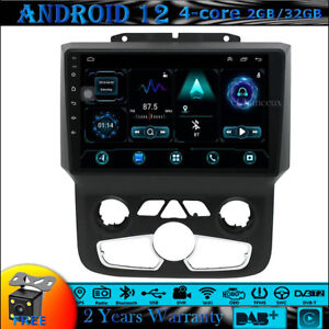 9"Android 12 Jednostka główna Radio GPS Nawigacja satelitarna BT Carplay do Dodge RAM 1500 2500 3500