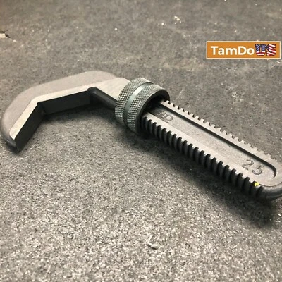 RIDGID 25" Pipe Wrench Hook Jaw Replacement, Fits Heavy-Duty Straight Wrench - Image 1 of 4