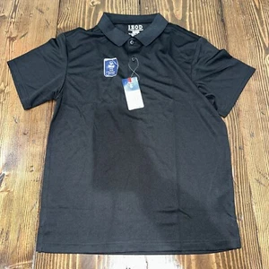 IZOD Approved Schoolwear Boys Medium Polo T-Shirt Black - Picture 1 of 8