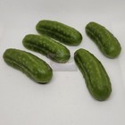 Wax Large Pickles, Fake Pickles, Props, Set of 5 Life Size Pickles, Scented