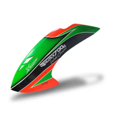 Inodoro FUSUNO Canopy Specter 700V2 naranja/verde/negro con calcomanía verde Foto 1 de 4