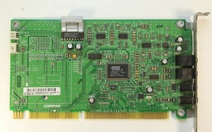 COMPAQ X071 PREMIER SOUND ES1869 Audio Feature Board 356061-001 ISA SOUND KARTE - Picture 1 of 2