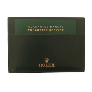 ROLEX Warranty Card Holder & Worldwide Service Guarantee Manual Booklet - Picture 1 of 3