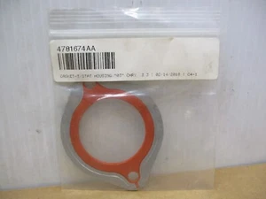 Engine Coolant Thermostat Gasket Mopar 4781674AA - Picture 1 of 3