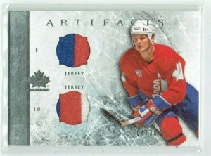 12-13 UD Upper Deck Artifacts  Dale Hawerchuk  /36  Dual Jerseys  HOF