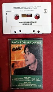 Jackson Browne "Hold Out" 1980 Electra/Asylum Records Cassette Tape - Picture 1 of 1