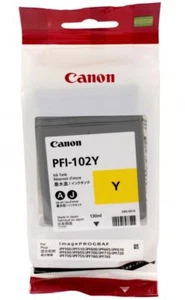 Canon PFI-102Y Tinte yellow 0898B001 IPF 600 605 610 655 700 710 720 750  2022 - Bild 1 von 1