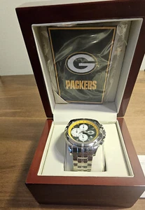 SUPER BOWL XLV Green Bay Packers Watch Bradford NFL in Box, New - Picture 1 of 3