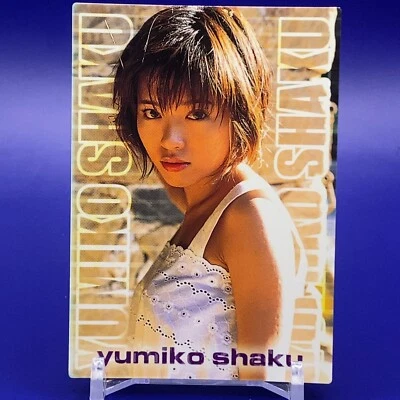 Yumiko Shaku Japanese Gravure Idol Trading Card No.97 Made In Japan F/S - Image 1 of 4