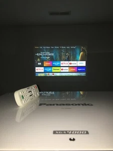 🎥LOW HRS! Panasonic®XGA 4000 w/REMOTE PT-D4000.Pro Theatre Quality+HDMI adapter - Picture 1 of 17