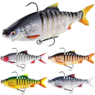 Westin Ricky The Roach Multi Jointed R2F 14 18 cm S Swimbait Gummifisch Wobbler - Bild 1 von 4