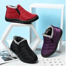 Nuevos zapatos botas botines para mujeres de invierno calidos de nieve modernos